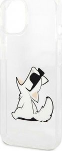 Karl Lagerfeld Etui Karl Lagerfeld KLHCP14MCFNRC Apple iPhone 14 Plus hardcase przeźroczysty/transparent Choupette Fun 4