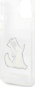Karl Lagerfeld Etui Karl Lagerfeld KLHCP14MCFNRC Apple iPhone 14 Plus hardcase przeźroczysty/transparent Choupette Fun 7