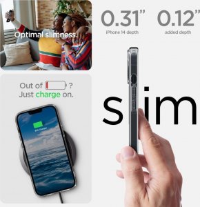 Spigen Etui Spigen Ultra Hybrid Mag MagSafe Apple iPhone 14 Plus Carbon Fiber 13