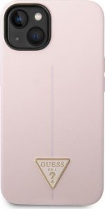 Guess Etui Guess GUHCP14MSLTGU Apple iPhone 14 Plus fioletowy/purple hardcase Silicone Triangle 3