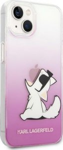 Karl Lagerfeld Etui Karl Lagerfeld KLHCP14MCFNRCPI Apple iPhone 14 Plus hardcase różowy/pink Choupette Fun 4