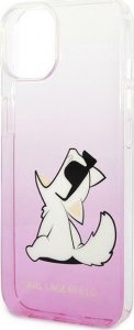 Karl Lagerfeld Etui Karl Lagerfeld KLHCP14MCFNRCPI Apple iPhone 14 Plus hardcase różowy/pink Choupette Fun 6