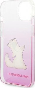 Karl Lagerfeld Etui Karl Lagerfeld KLHCP14MCFNRCPI Apple iPhone 14 Plus hardcase różowy/pink Choupette Fun 7