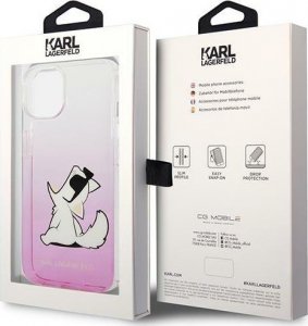 Karl Lagerfeld Etui Karl Lagerfeld KLHCP14MCFNRCPI Apple iPhone 14 Plus hardcase różowy/pink Choupette Fun 8