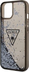Guess Etui Guess GUHCP14MLFCTPK Apple iPhone 14 Plus czarny/black hardcase Liquid Glitter Palm Collection 6
