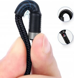 Kabel USB Feegar USB-C - USB-C 1 m Czarny (FEE-01901) 7