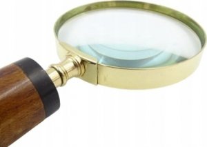 Lupa w oprawie mosiężnej, rączka rogowa NC2356 3