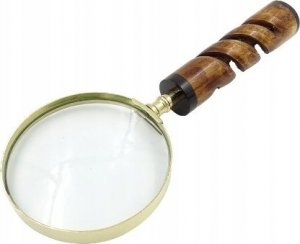 Lupa w oprawie mosiężnej, rączka rogowa NC2356 5