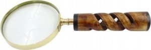 Lupa w oprawie mosiężnej, rączka rogowa NC2356 6