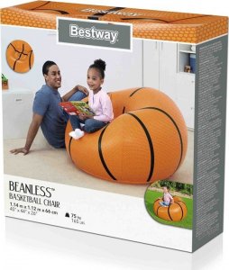 Bestway Bestawy Dmuchany fotel PIŁKA do kosza pufa 75103 10
