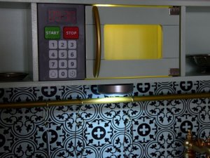 Jokomisiada Miętowa drewniana Kuchnia dla dzieci garnki ZA4128 14