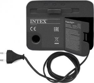Intex Materac dmuchany z wbudowaną pompką dwuosobowy INTEX 64414 3