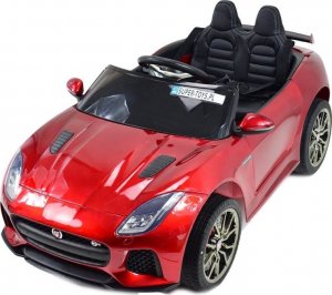 Import SUPER-TOYS AUTO NA AKUMULATOR JAGUAR F TYPE, MIĘKKIE KOŁA, MIĘKKIE SIEDZENIE, SUPER JAKOSĆ - LAKIER/QLS5388 14