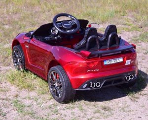Import SUPER-TOYS AUTO NA AKUMULATOR JAGUAR F TYPE, MIĘKKIE KOŁA, MIĘKKIE SIEDZENIE, SUPER JAKOSĆ - LAKIER/QLS5388 7