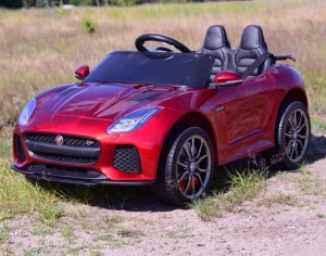 Import SUPER-TOYS AUTO NA AKUMULATOR JAGUAR F TYPE, MIĘKKIE KOŁA, MIĘKKIE SIEDZENIE, SUPER JAKOSĆ - LAKIER/QLS5388 9