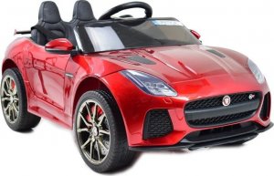 Import SUPER-TOYS AUTO NA AKUMULATOR JAGUAR F TYPE, MIĘKKIE KOŁA, MIĘKKIE SIEDZENIE, SUPER JAKOSĆ - LAKIER/QLS5388 10