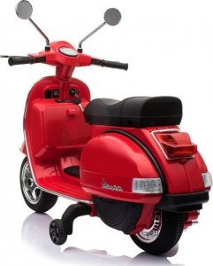 Import SUPER-TOYS ORYGINALNA VESPA PX150, MIĘKKIE KOŁA, MIĘKKIE SIEDZENIE, KUFEREK/PX150 1