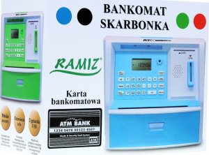 Ramiz BANKOMAT - SKARBONKA z polskim nominałem 4