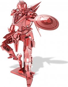 Piececool Piececool Puzzle Metalowe Model 3D - Mech Shield Man 1