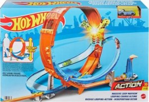 Hot Wheels Hot Wheels Tor samochodowy Kaskaderska Gigapętla Zestaw 1