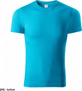 PICCOLIO Paint P73 - ADLER - Koszulka unisex, 150 g/m, - turkus - rozmiary M 1