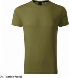 MALFINI Exclusive 153 - ADLER - Koszulka męska, 160 g/m, 100% SUPIMA bawełna, - zieleń avocado M 1