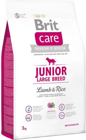 Brit Care Junior Large Breed Lamb & Rice - 3 kg 1