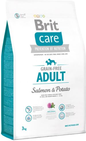 Brit Care Grain-free Adult Salmon & Potato - 3 kg 1