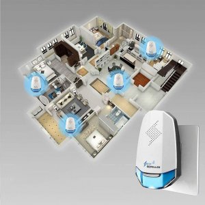 OEM Ultradźwiękowy odstraszacz komarów / owadów / gryzoni 2