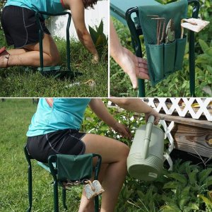 OEM Taboret krzesło klęcznik ogrodowy ławka 3w1 1