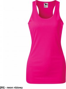 MALFINI Racer 167 - ADLER - Top damski, 130 g/m, 100% poliester, - neon różowy L 1