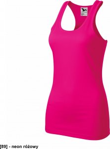 MALFINI Racer 167 - ADLER - Top damski, 130 g/m, 100% poliester, - neon różowy L 2