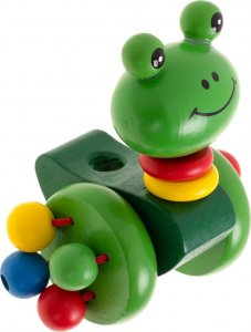 Kontext Pchacz na kiju żabka spacerowa drewniana 2