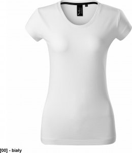 MALFINI Exclusive 154 - ADLER - Koszulka damska, 160 g/m, 100% SUPIMA bawełna, - biały M 1