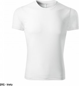 PICCOLIO Pixel P81 - ADLER - Koszulka unisex, 130 g/m, 100% poliester, - biały S 1