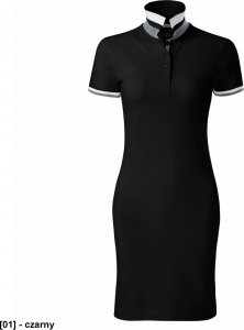 MALFINI Dress up 271 - ADLER - Sukienka damskie, 215 g/m, 100% bawełna, - czarny XS 1