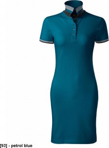 MALFINI Dress up 271 - ADLER - Sukienka damskie, 215 g/m, 100% bawełna, - petrol blue L 1