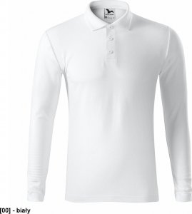 MALFINI Pique Polo LS 221 - ADLER - Koszulka polo męska, 200 g/m, - biały XL 1