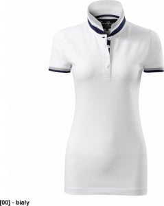 MALFINI Collar Up 257 - ADLER - Koszulka polo damska, 215 g/m, 100% bawełna, - biały XL 1