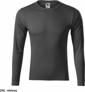 MALFINI Pride 168 - ADLER - Koszulka unisex, 130 g/m, 100% poliester, - stalowy XS 1