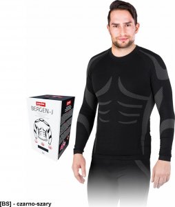 R.E.I.S. BERGEN-J - koszulka termoaktywna, optymalna temperatura ciała, nowoczesny design M 1