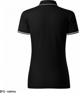 MALFINI Perfection plain 253 - ADLER - Koszulka polo damska, 200 g/m, - czarny XL 3