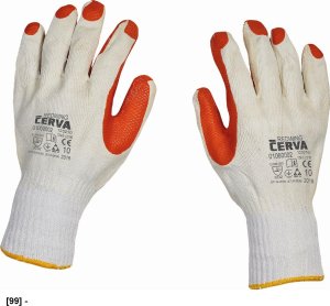 CERVA REDWING - rękawice mechaniczne powlekane 10 1