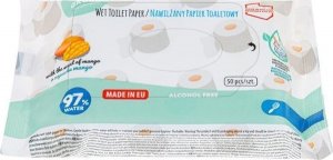 Akuku A0030 PAPIER TOALETOWY NAWILŻANY 50SZT 2