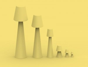 New Garden NEW GARDEN lampa podłogowa LOLA 110 BATTERY biała 7