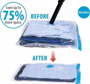 Alpina Worek torba próżniowa do przechowywania ubrań, pościeli 45x60cm ALPINA 4