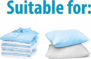 Alpina Worek torba próżniowa do przechowywania ubrań, pościeli 45x60cm ALPINA 7