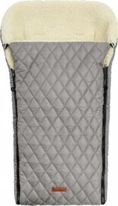 Sensillo ŚPIWOREK PIKOWANY WEŁNA - GREY DO WÓZKA 2