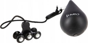 HMS Hula hop z wypustkami i obciążnikiem HHW01 Czarne 8