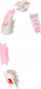 HMS Hula hop HHW06 z wypustkami, obciążnikiem i licznikiem różowe 17